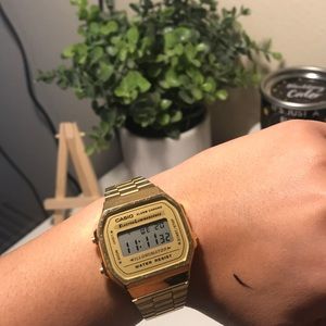 Casio gold watch